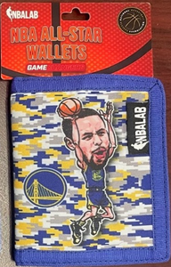 NBA All-Star Wallets Game Changers - Golden State Warriors Blue Jersey - Steph Curry [NBALAB]