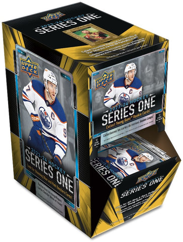 2023-24 Upper Deck Hockey Series 1 Gravity Feed Pack (12 Cards per Pack)