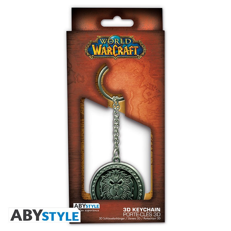 ABYStyle World of Warcraft 3D Keychain Alliance