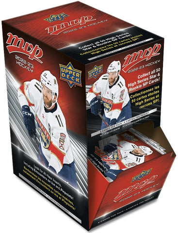 2022-23 Upper Deck MVP Hockey Gravity Feed Retail Pack