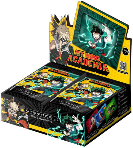 Cybercel Trading Cards - My Hero Academia Series 1 Booster Box