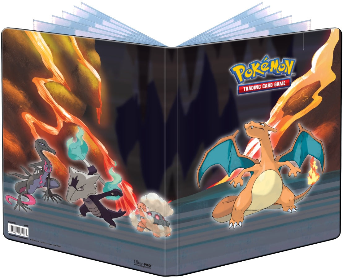 Ultra Pro - 9 Pocket Binder Portfolios - Pokemon Gallery Scorching Summit Featuring Charizard