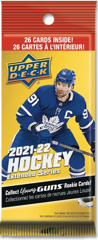 2021-22 Upper Deck Hockey Extended Series Fat Pack
