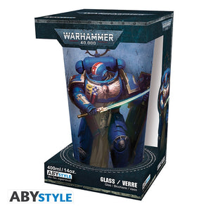 ABYStyle Warhammer 40,000 Large Glass Ultramarine 14oz