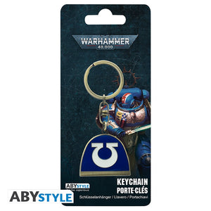 ABYStyle Warhammer 40,000 Keychain Ultramarines
