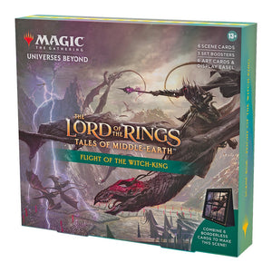 MTG Lord of The Rings: Tales of Middle-Earth - Holiday Collector Scene Box: Flight of The Witch-King (Pre-Order) (ETA November 3rd, 2023)
