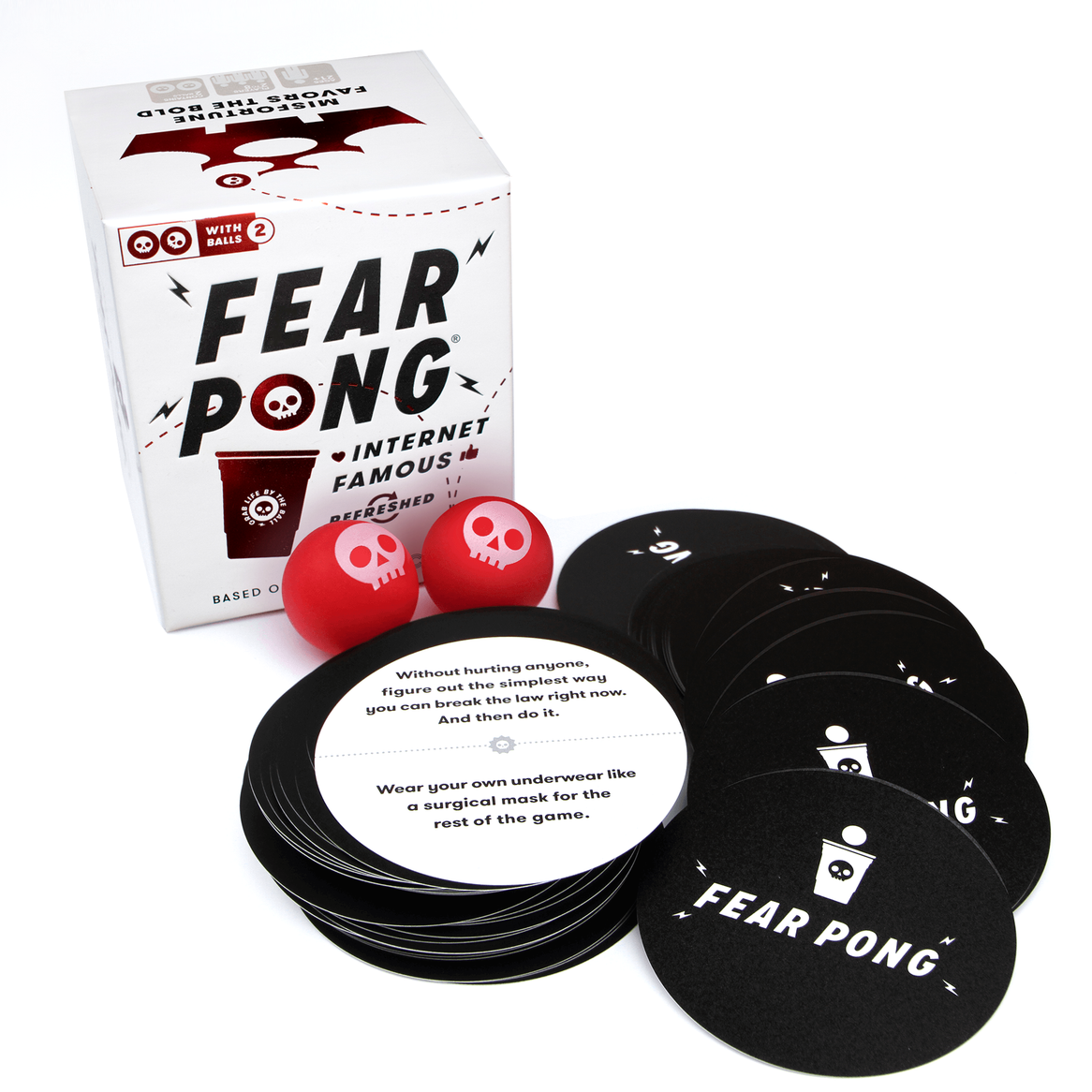 Fear Pong: Internet Famous Refreshed Party Board Game