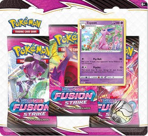 Pokemon Fusion Strike - 3 Pack Blister - Espeon