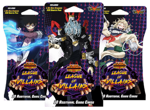 My Hero Academia CCG Booster League of Villains Sleeved Booster Pack