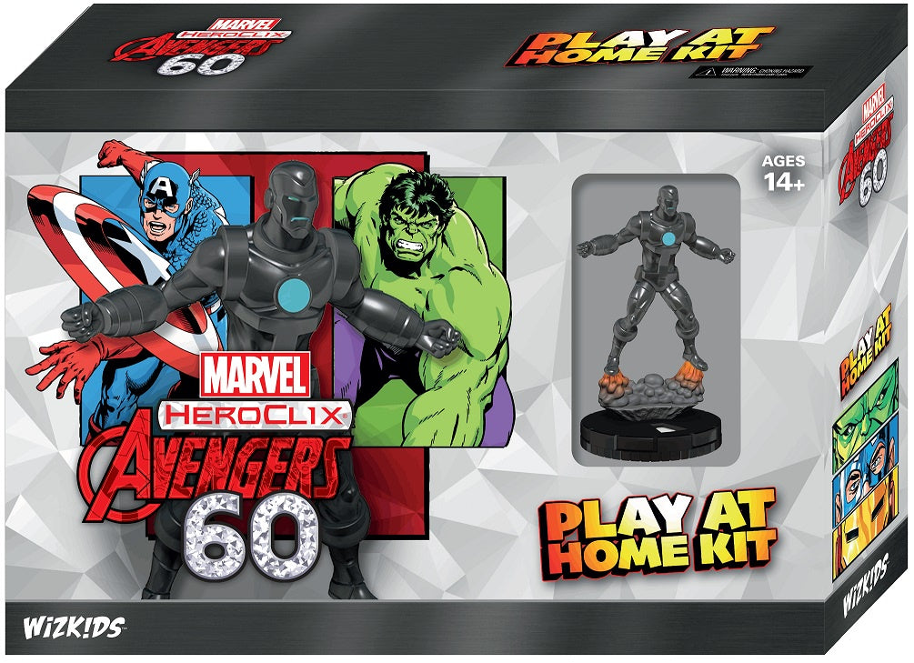 Marvel Heroclix - Avengers: 60th Anniversary - Iron Man Play At Home Kit