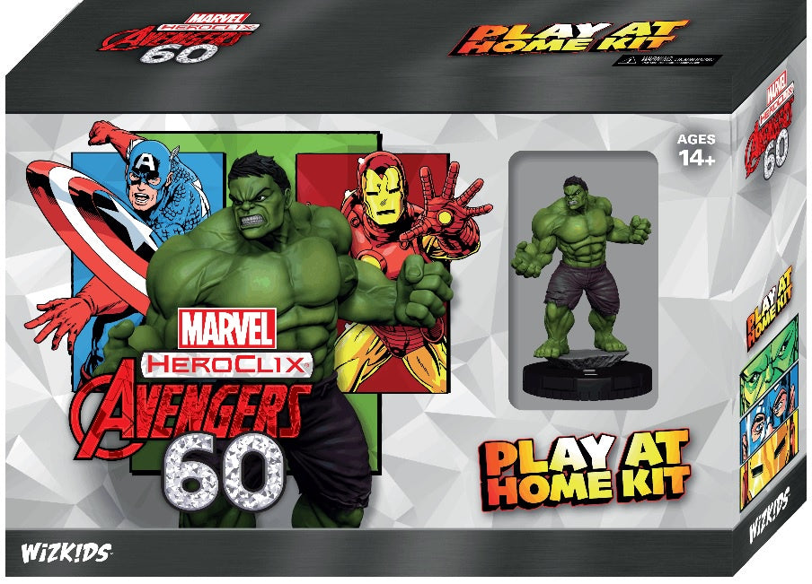 Marvel Heroclix - Avengers: 60th Anniversary - Hulk Play At Home Kit