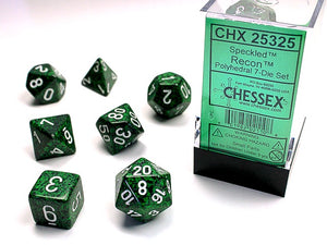 Chessex - Speckled Polyhedral 7-Die Dice Set - Recon