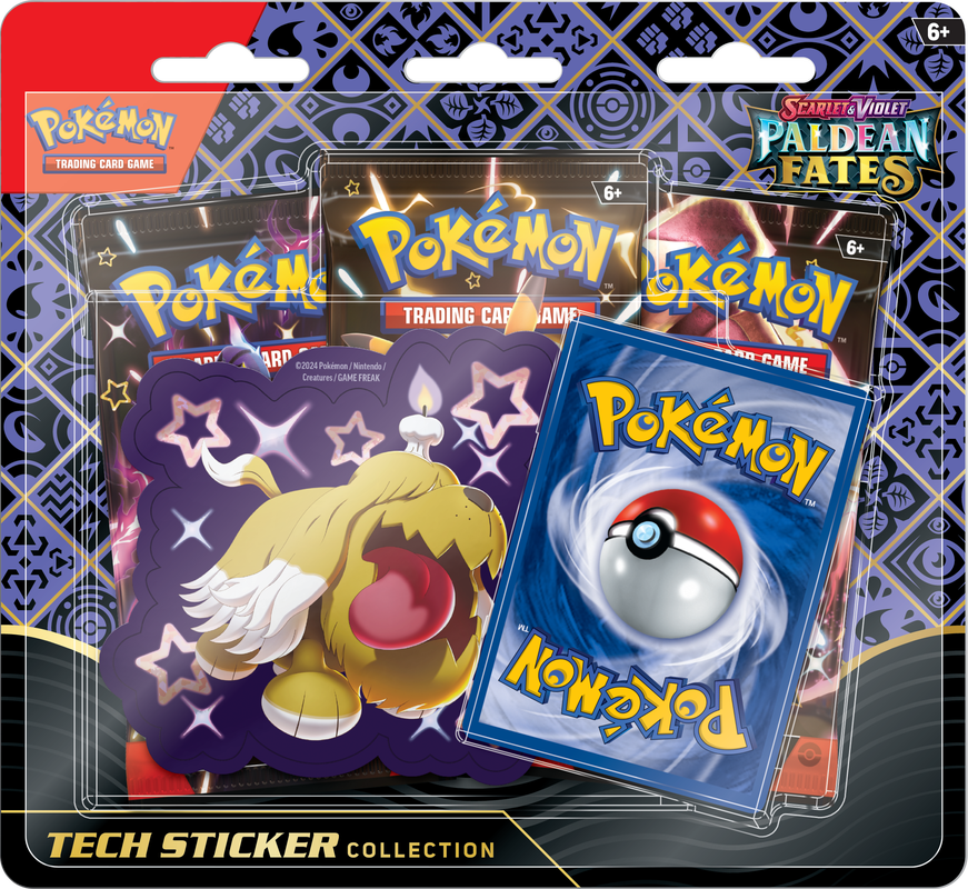 Pokemon Scarlet & Violet: Paldean Fates Tech Sticker Collection - Greavard