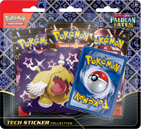 Pokemon Scarlet & Violet: Paldean Fates Tech Sticker Collection - Greavard (Pre-Order) (ETA January 26th, 2024)