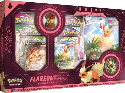 Pokemon: Flareon VMAX Premium Collection Box
