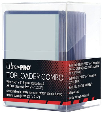 Ultra Pro - Toploader and Deck Box and Sleeve Combo