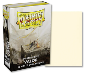 Dragon Shield - Japanese Small Size Matte Dual Sleeves 60ct - Valor
