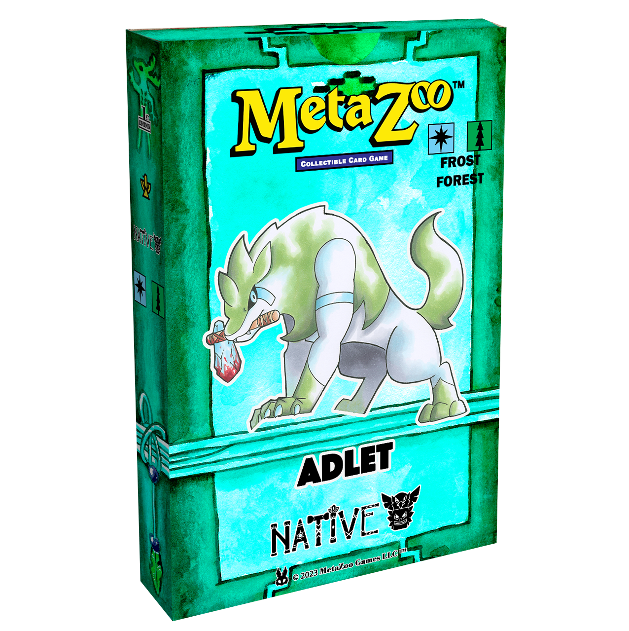 MetaZoo: Cryptid Nations - Native - 1st Edition Themed Deck - Adlet
