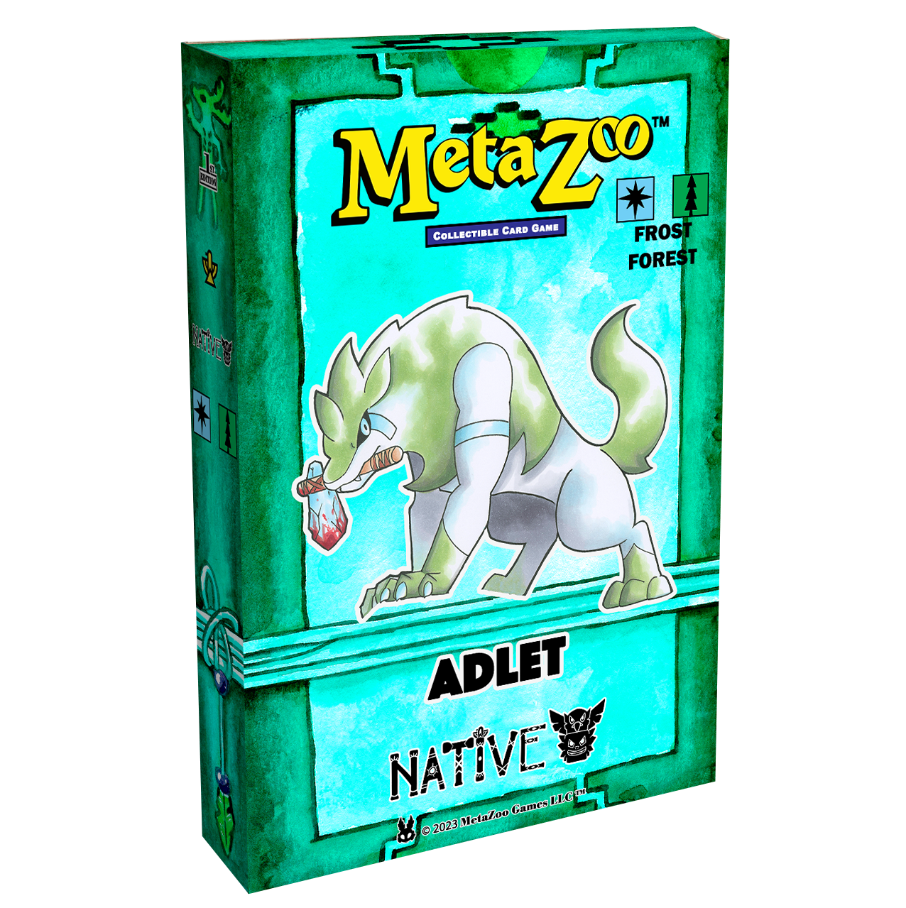 Metazoo Element MetaZoo: Cryptid Nations - Native - 1st Edition Themed Deck - Adlet – A ...