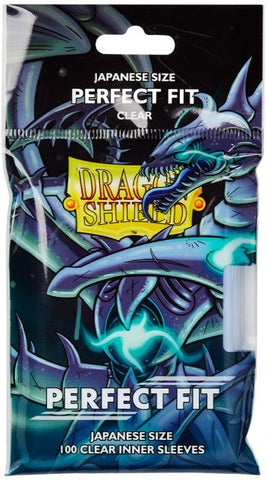 Dragon Shield - Japanese Small Size Perfect Fit Topload Inner Sleeves 100ct - Clear