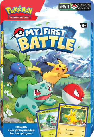 Pokemon - My First Battle - Pikachu & Bulbasaur (Pre-Order) ( ETA September 29th, 2023)