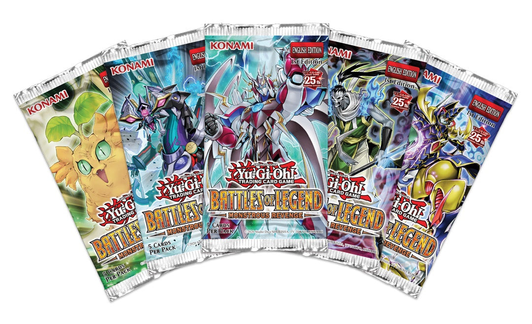 Yu-Gi-Oh! Battles of Legend Monstrous Revenge Booster Pack 1st Edition