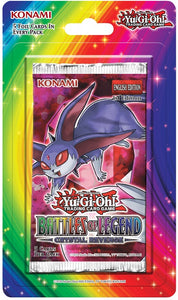 Yu-Gi-Oh! Battles of Legend: Crystal Revenge Blister Pack - 1st Edition