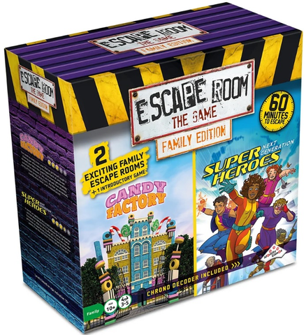 Escape Room: The Game Family Edition - Candy And Heroes