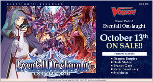 Cardfight!! Vanguard - Evenfall Onslaught Booster Pack 12 Booster Box