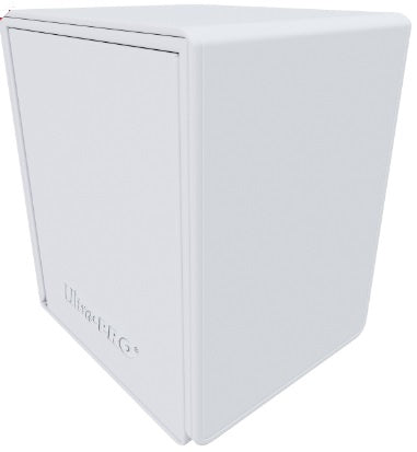 Ultra Pro - Vivid Alcove Flip Deck Box - White
