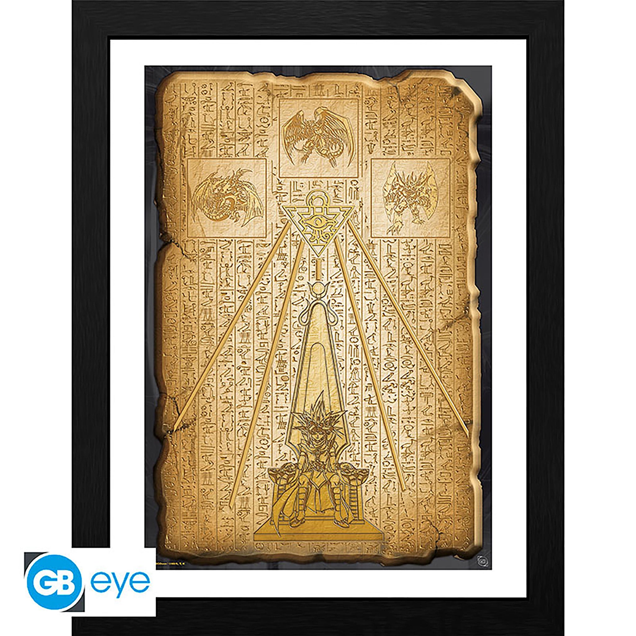 Yu-Gi-Oh! Framed print 12" x 16" - Egyptian Tablet