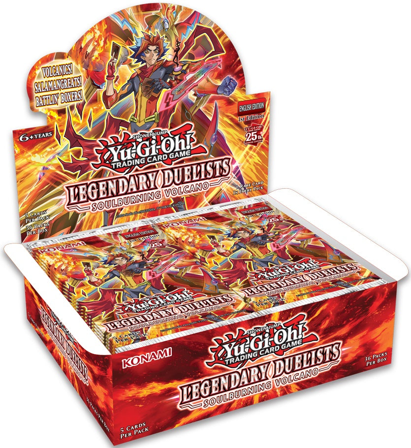Yu-Gi-Oh! 25th Anniversary Edition Duelists Soulburning Volcano Booster Box