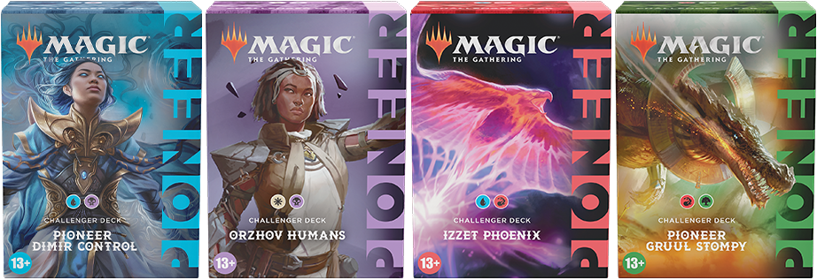 MTG - Pioneer Challenger Decks 2022 - Set of 4 Decks