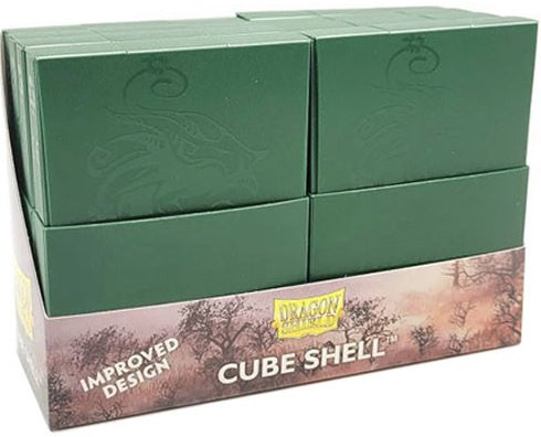 Dragon Shield - Cube Shell - Forest Green