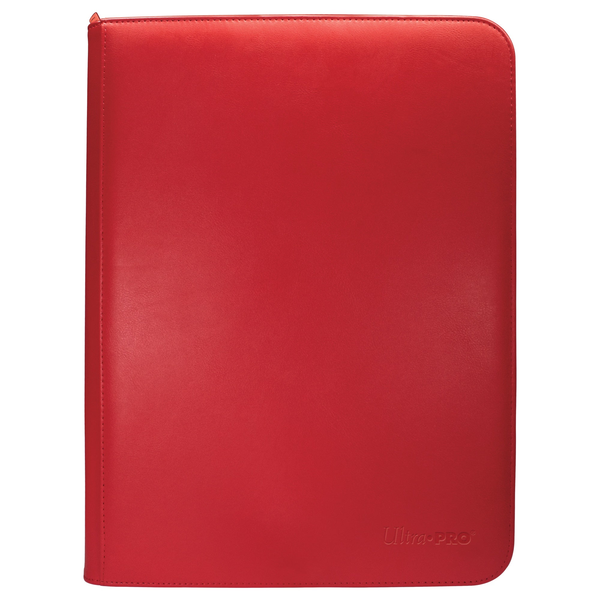 Ultra Pro - 9-Pocket Vivid Zippered Pro-Binder - Red