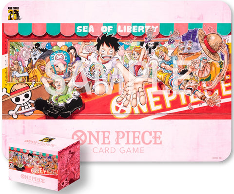 One Piece Card Game: Playmat and Card Case Set 25th Edition