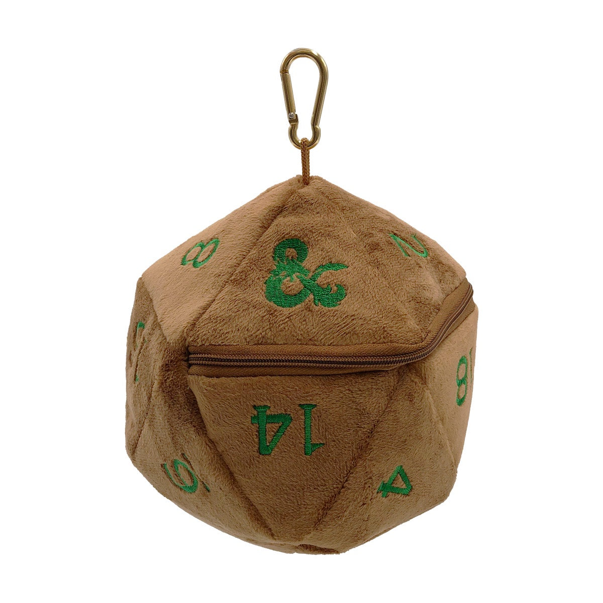 Feywild Copper and Green D20 Dice Bag for Dungeons & Dragons