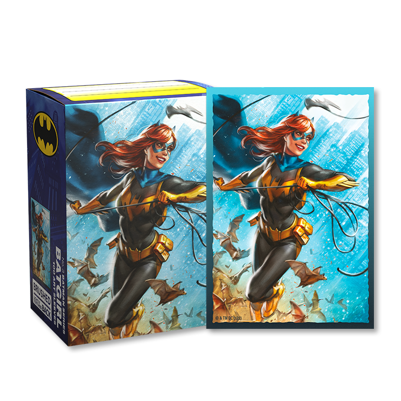 Dragon Shield - Standard Size Brushed Art Sleeves - #3 Batgirl - 100ct