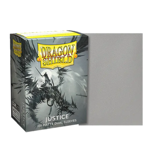Dragon Shield - Standard Size Matte Dual Sleeves 100ct - Justice