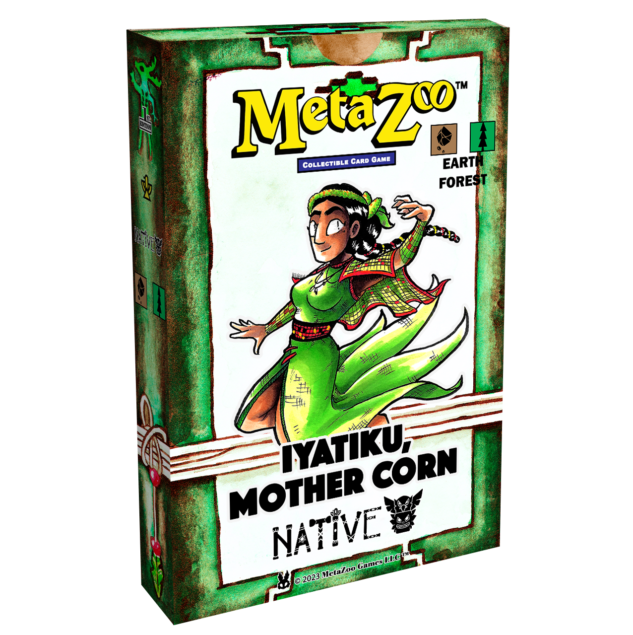 MetaZoo: Cryptid Nations - Native - 1st Edition Themed Deck - Iyatiku, Mother Corn