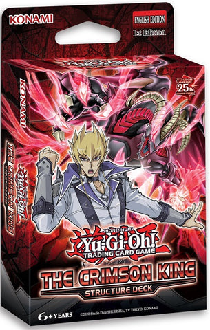 Yu-Gi-Oh! The Crimson King Structure Deck 1st Edition