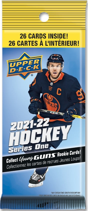 2021-22 Upper Deck Series 1 Hockey Fat Pack