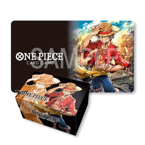 One Piece Card Game - Playmat/Card Case Set - Monkey D. Luffy