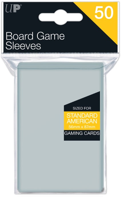 Ultra Pro - Board Game Sleeves- Standard American Board Game Sleeves 56mm x 87mm 50ct