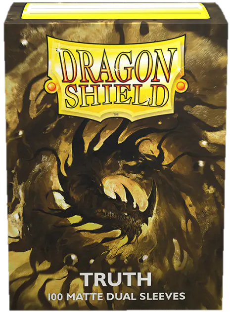 Dragon Shield - Standard Size Matte Dual Sleeves 100ct - Truth