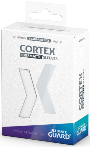 Ultimate Guard: Cortex Standard Size Matte Sleeves 100ct - White