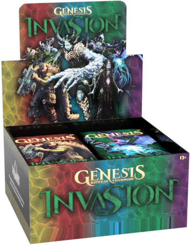 Genesis: Battle of Champions - Invasion 1st Edition Booster Box