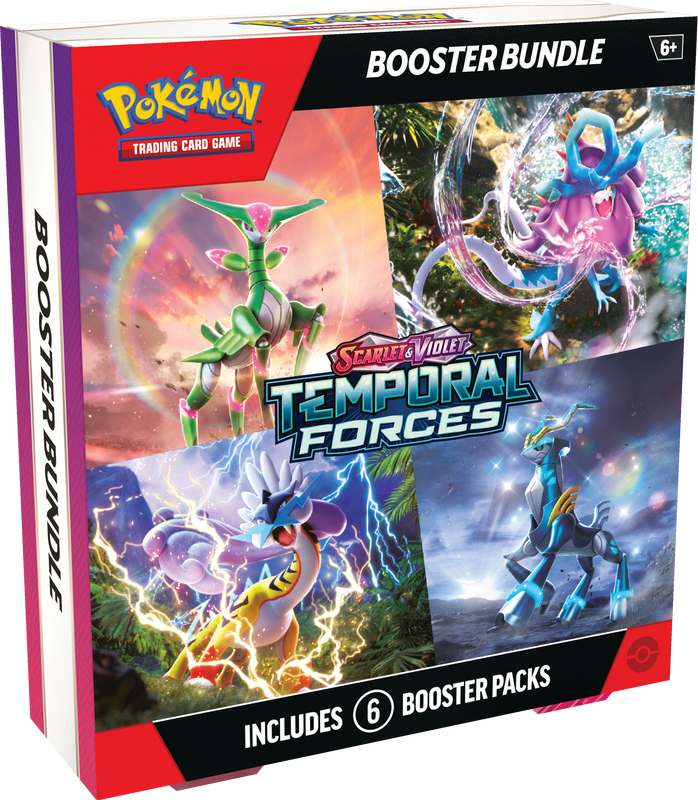 Pokemon Scarlet & Violet: Temporal Forces - Booster Bundle