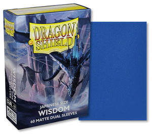 Dragon Shield - Japanese Small Size Matte Dual Sleeves 60ct - Wisdom