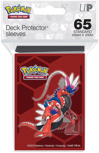 Ultra Pro - Standard Card Deck Sleeves - Pokemon Scarlet & Violet Koraidon 65ct